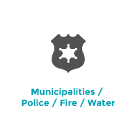 Municipalities, Police, Fire, Water